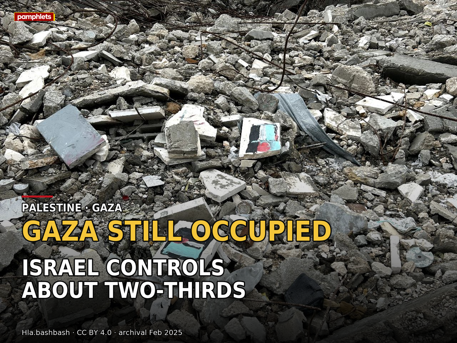 One Year Into Gaza Ceasefire, Israel Still Controls Two-Thirds of the Enclave