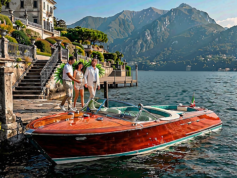RIVA Aquarama Special - Lake Como Boat Tours
