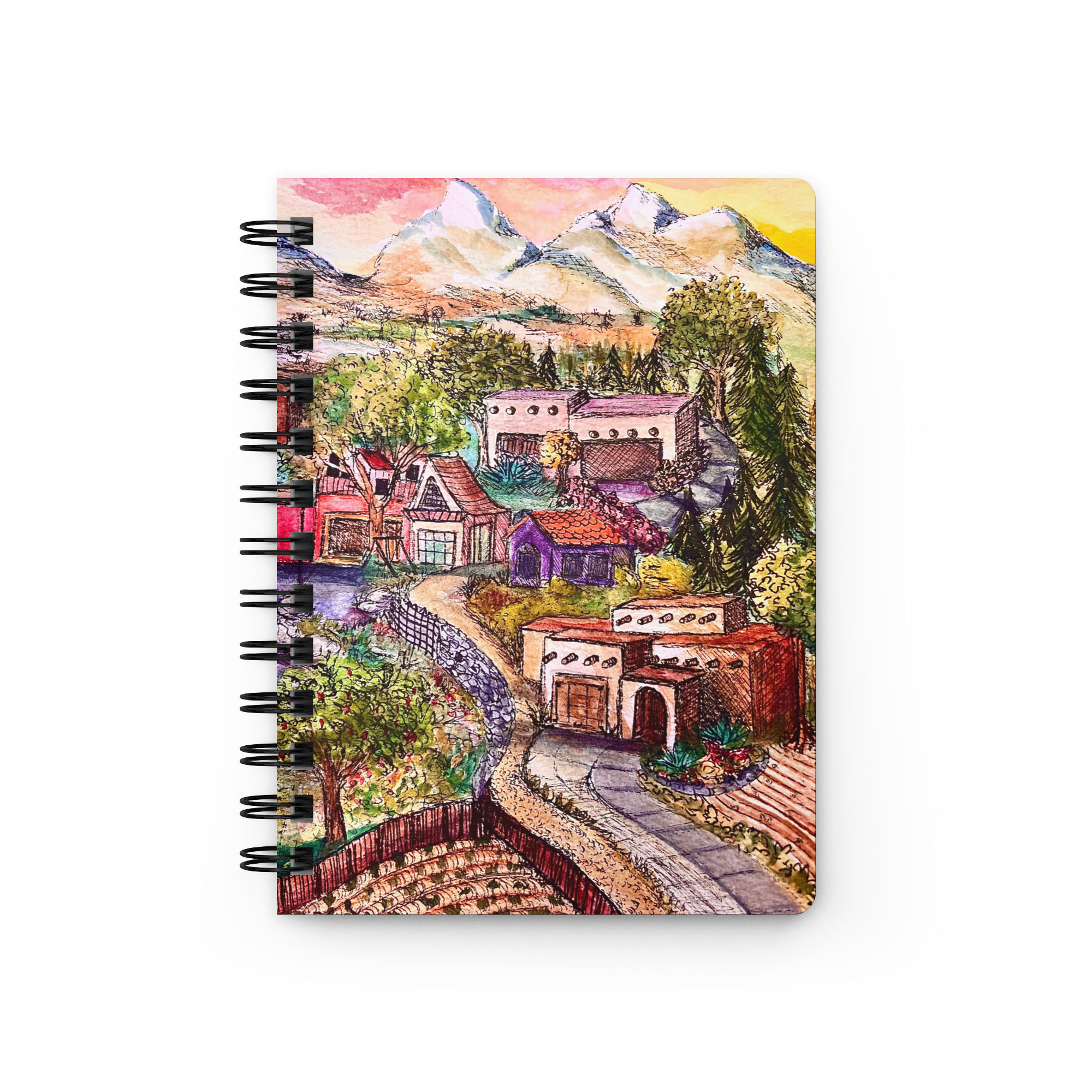 Spiral bound journal