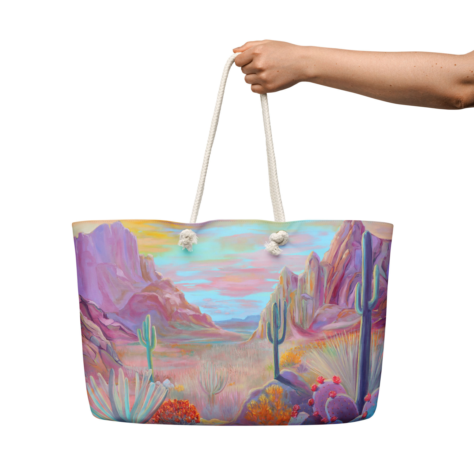Oversized weekender bag