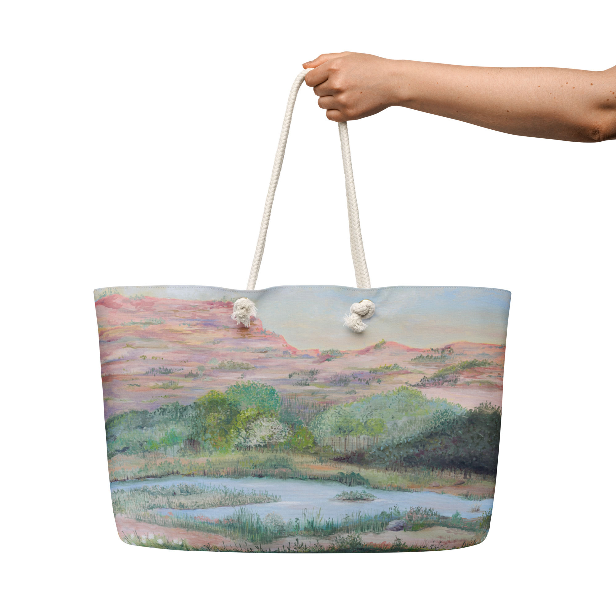 Oversized weekender bag