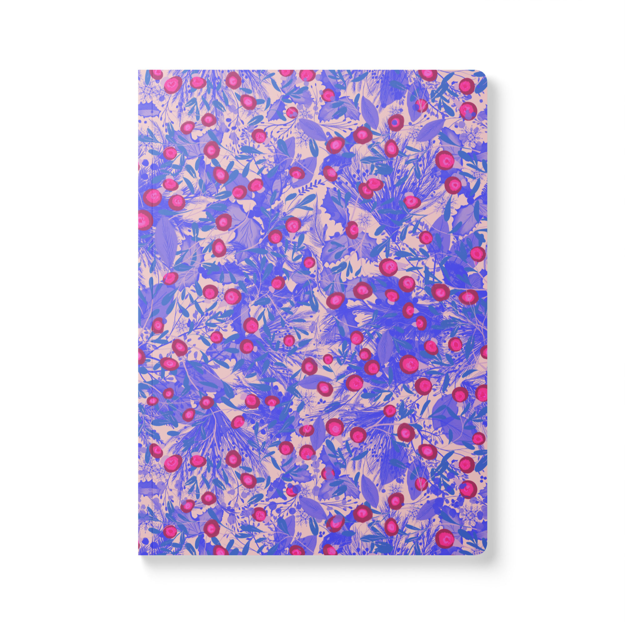 Softcover journal with inside prints