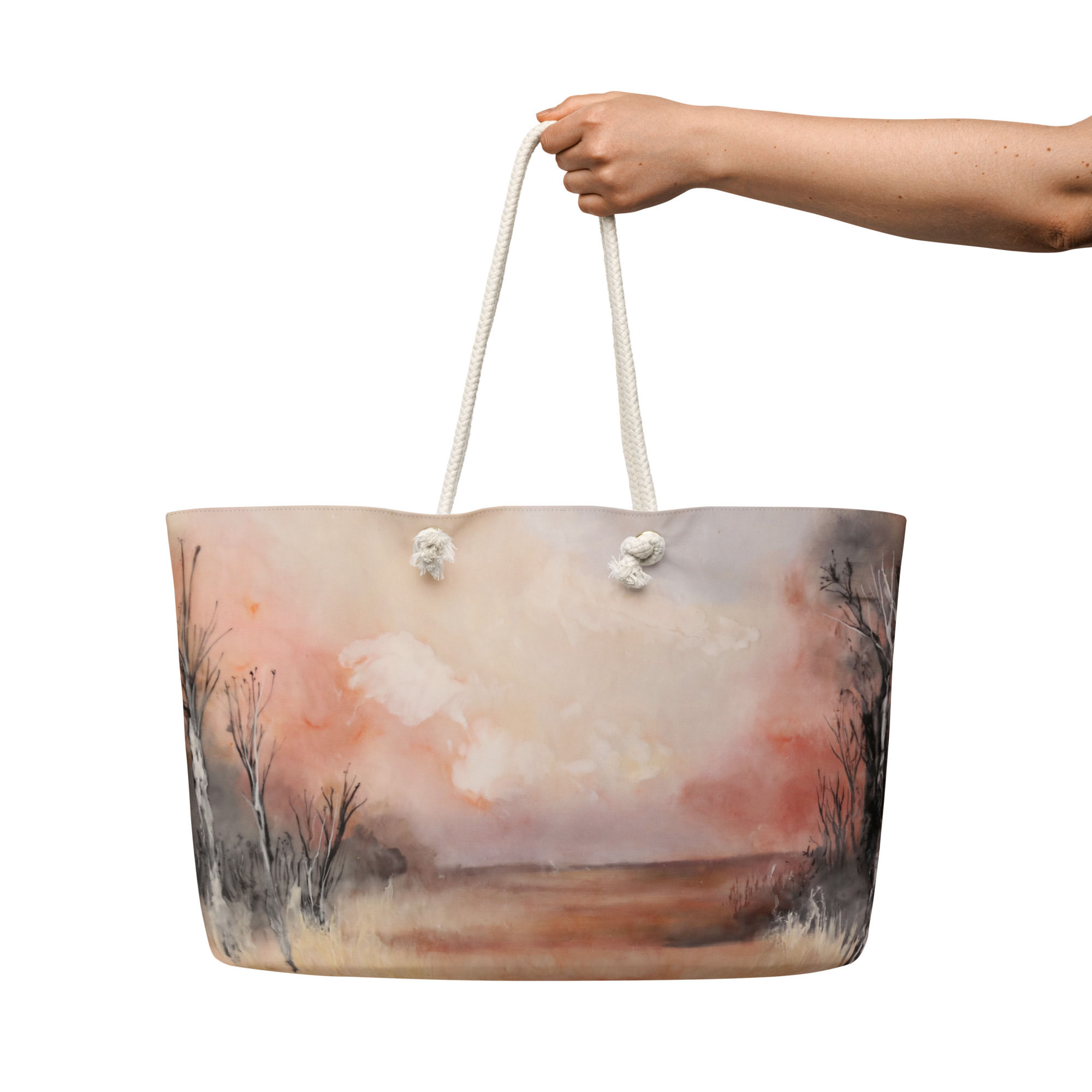 Oversized weekender bag