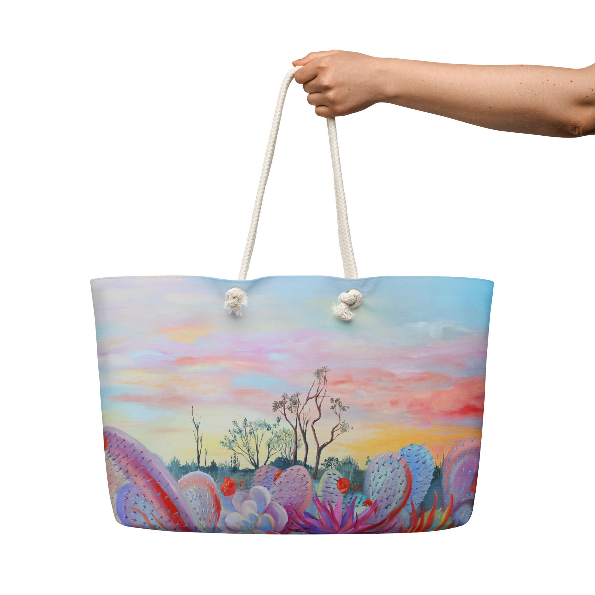 Oversized weekender bag