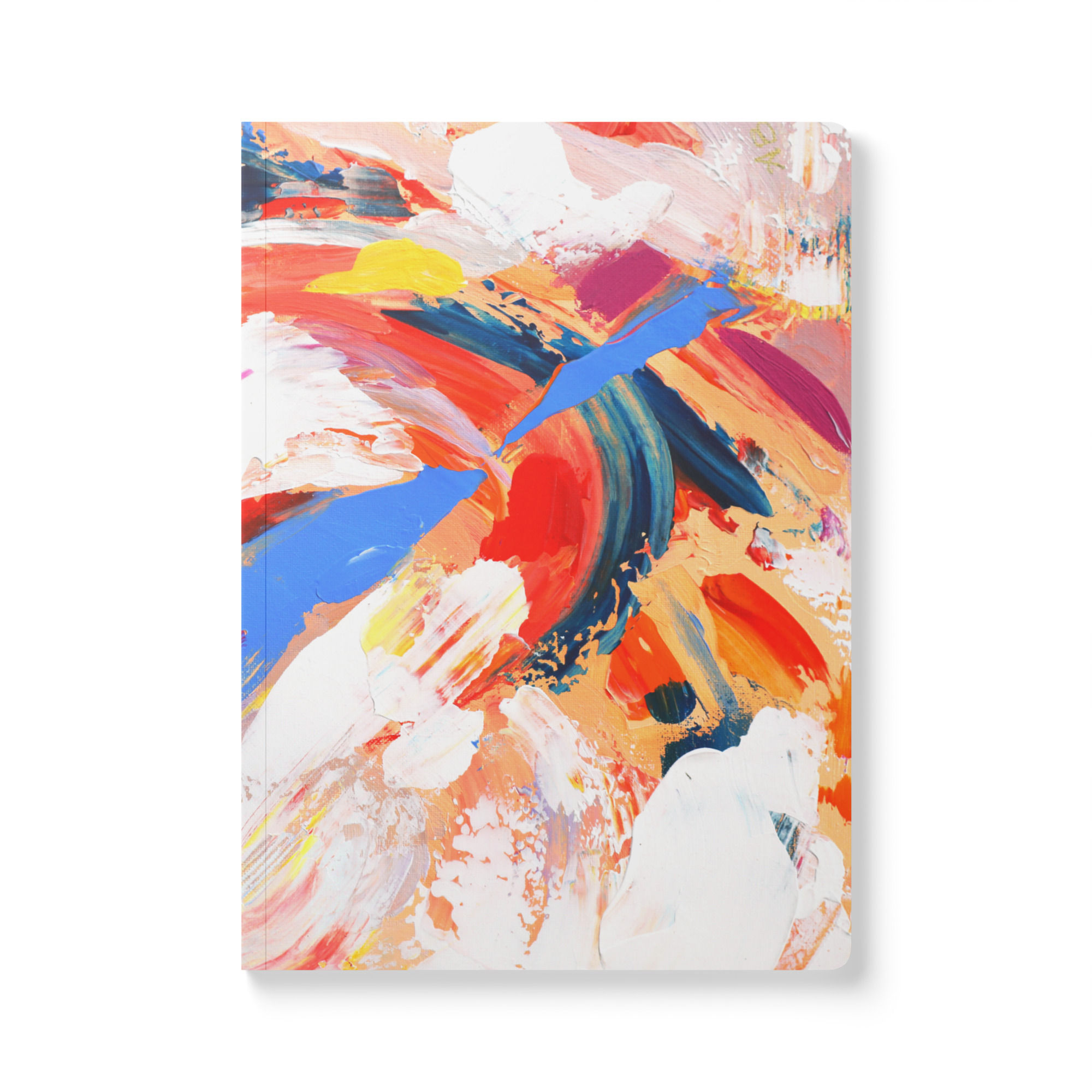 Softcover journal with inside prints