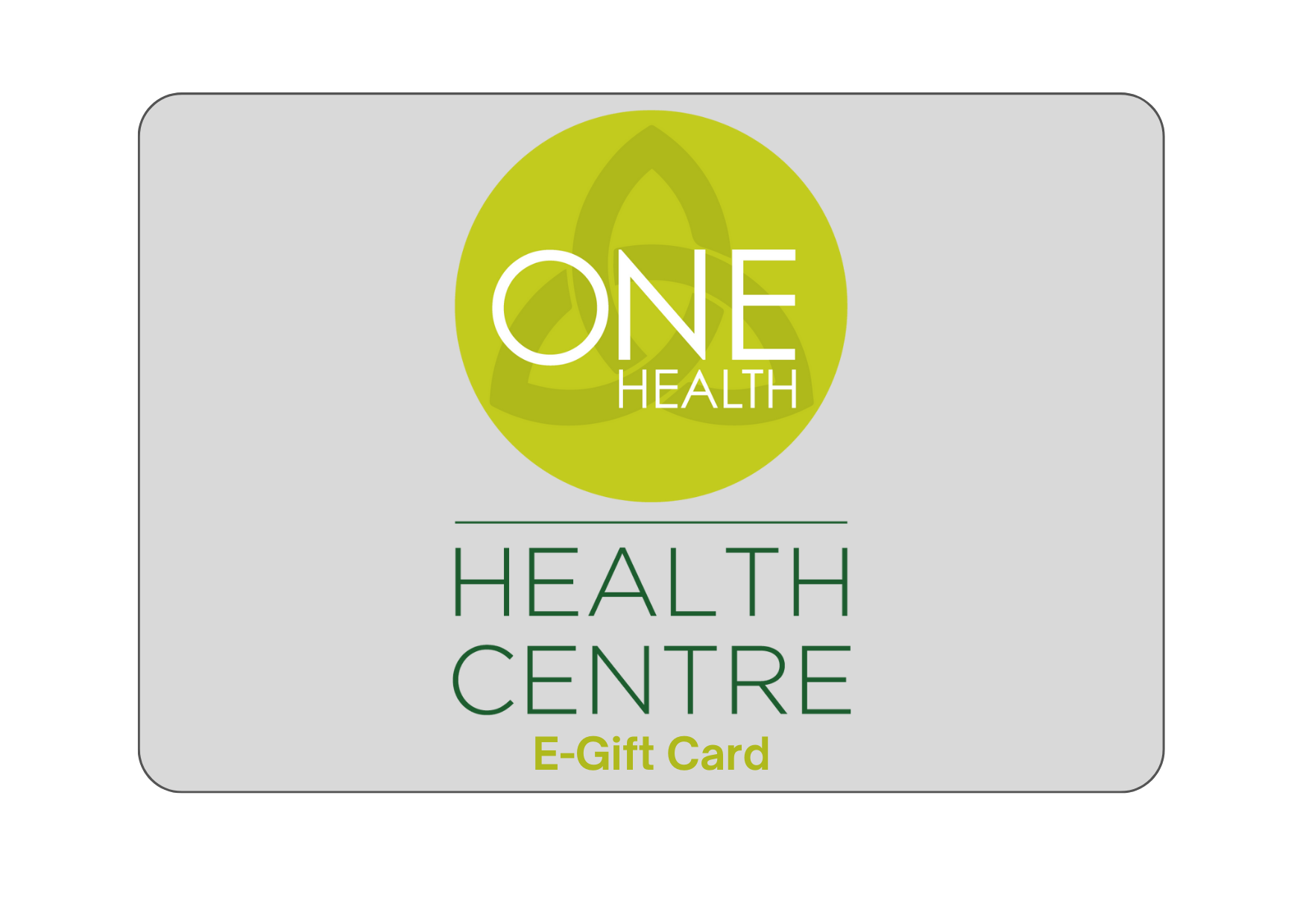 GIFT VOUCHERS ONE HEALTH Port Macquarie GIFT VOUCHERS ONE HEALTH Port Macquarie