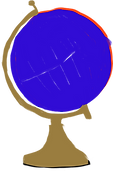 Illustrated Globe