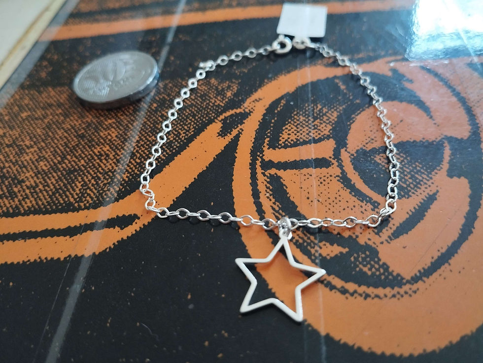 Miniatura: pulseira estrela pentagrama - bruxaria - wicca - casa de magia vanadis