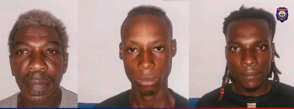 Sécurité : Trois présumés suspects arrêtés à Jacmel pour agression sexuelle et association de malfaiteurs