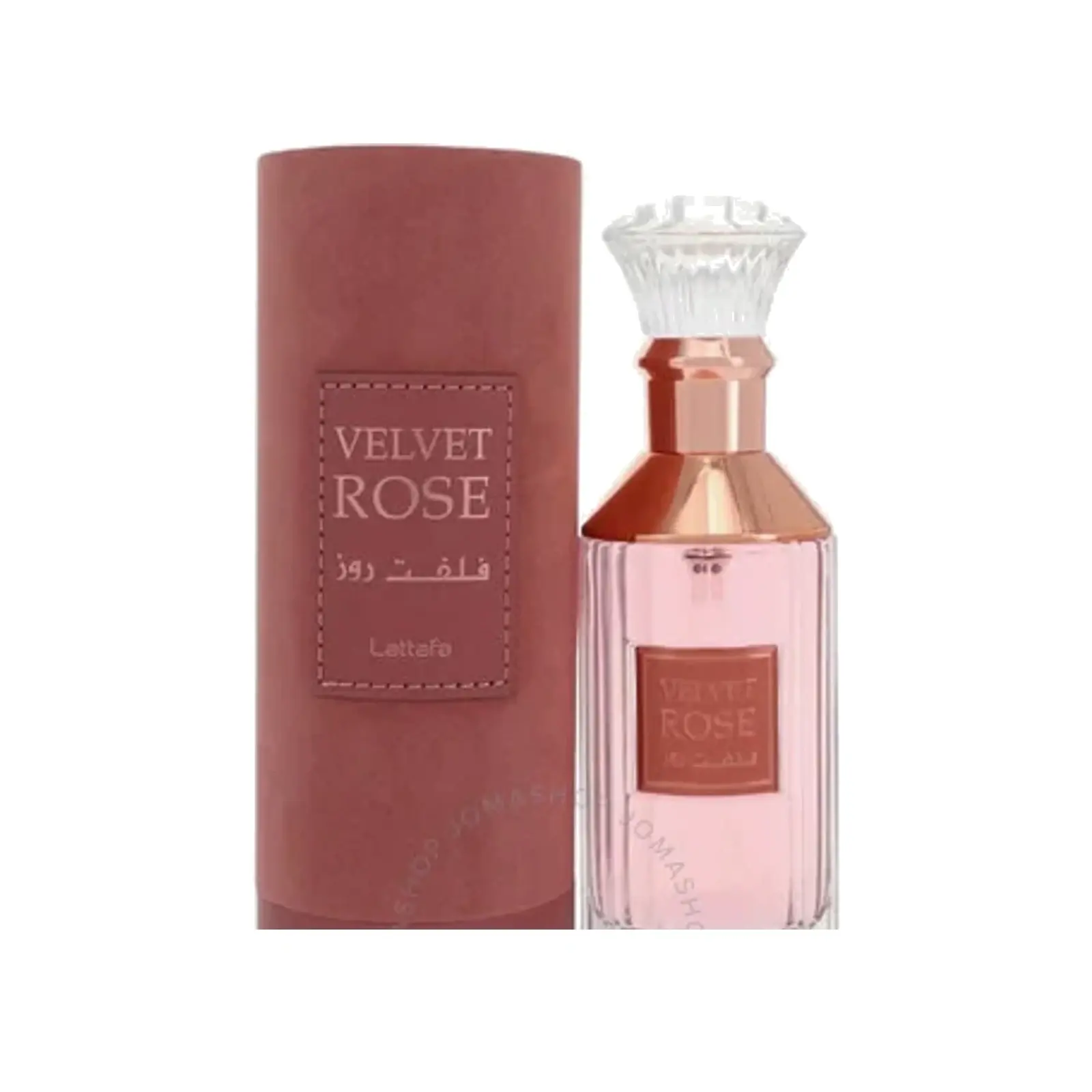 Lattafa Unisex Velvet Rose, Eau de Parfum, 3.4 oz