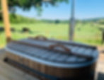 Glamping Hot Tub Cows