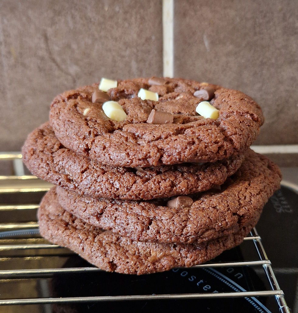 Best Ever Gluten Free Triple Chocolate Cookies (Chewy, Bakery-Style Recipe)
