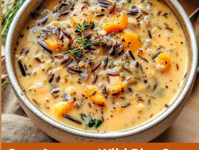 Cozy Autumn Wild Rice Soup