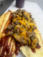 Spicy BBQ Chopped Cheese