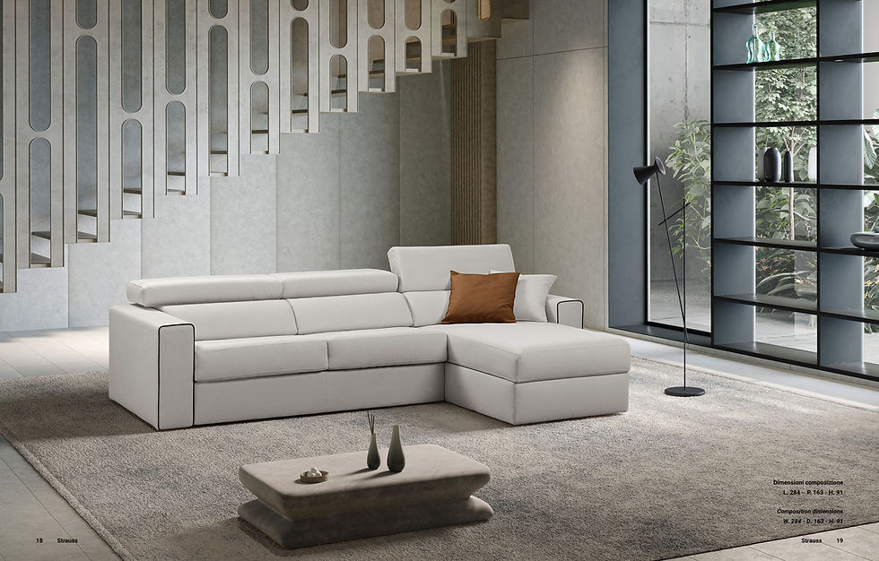 Divano letto Strauss