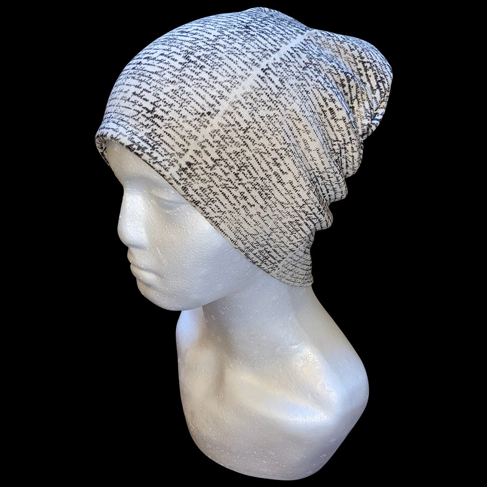 Thumbnail: Script beanie (off-white)