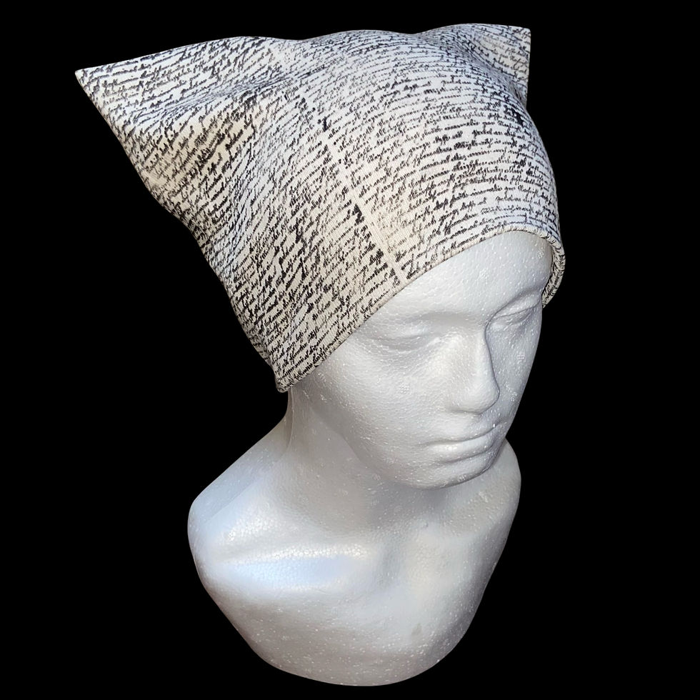 Thumbnail: Script kitty ear beanie (off-white)