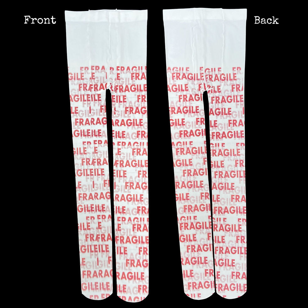 Thumbnail: Discount handprinted tights