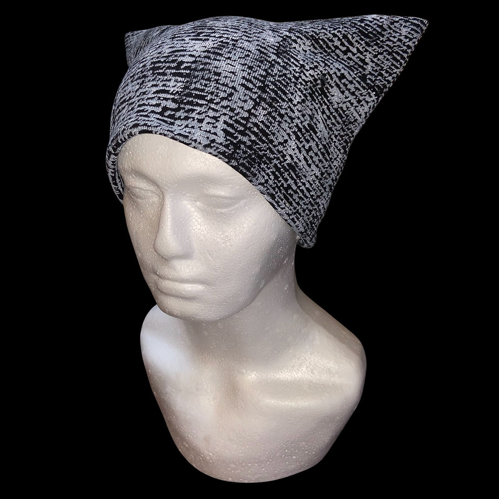 Thumbnail: Script kitty ear beanie (black)