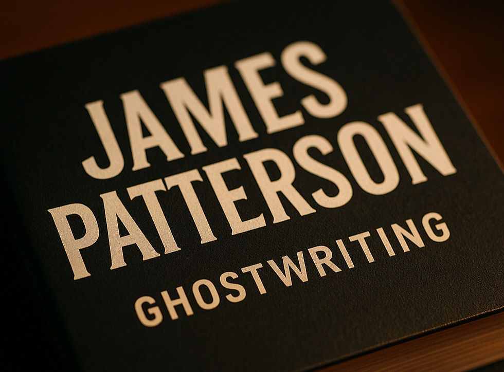 How James Patterson Uses (Co)Ghostwriters - And What We Can Learn