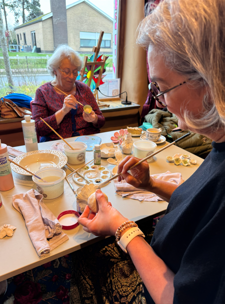 Workshop keramiek kerstdecoratie