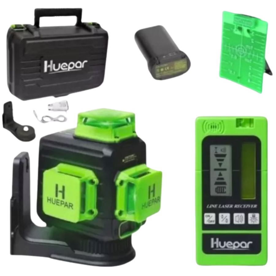 Super Nível Laser Profissional 12 Li Receptor Similar Dewalt