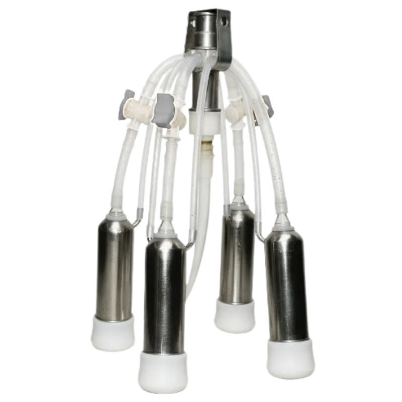 Miniatura: Ordenha Elétrica Pulsativa 14l Inox Para Vacas Ordenhadeira