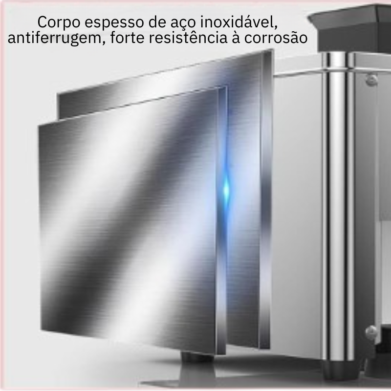 Miniatura: Maquina Cortadora De Carne Elétrico Fatias 5mm 850w