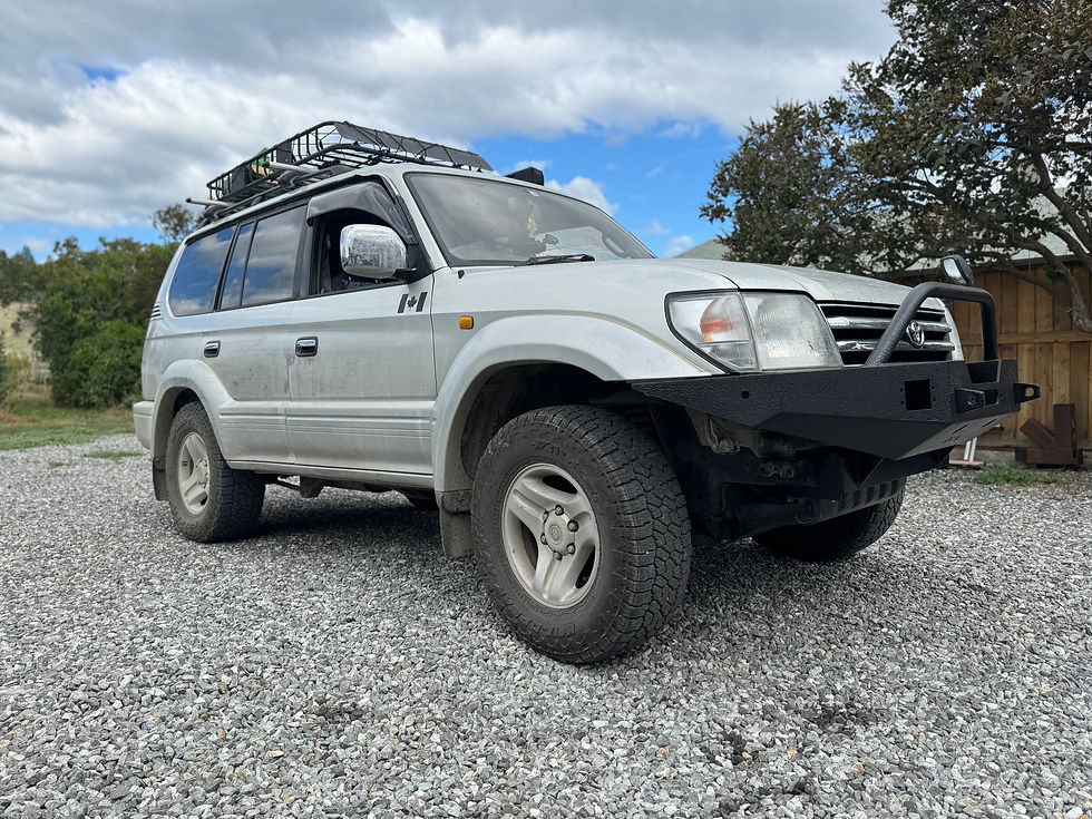 Thumbnail: 1996-2002 Toyota Land Cruiser Prado  Front Winch Bumper