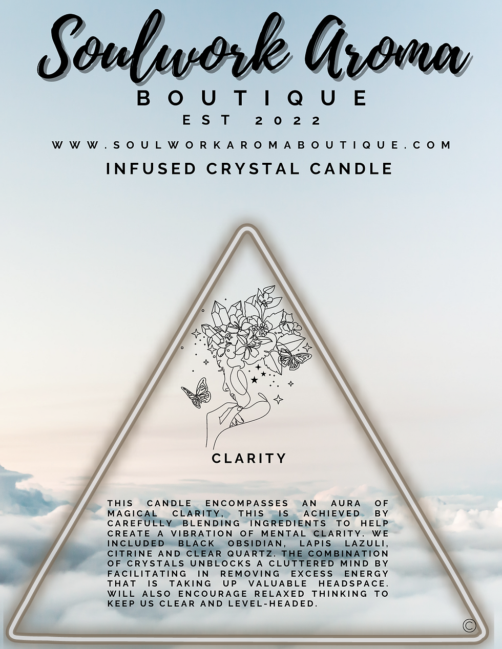 Thumbnail: Clarity - Infused Crystal Candle  | 4 oz