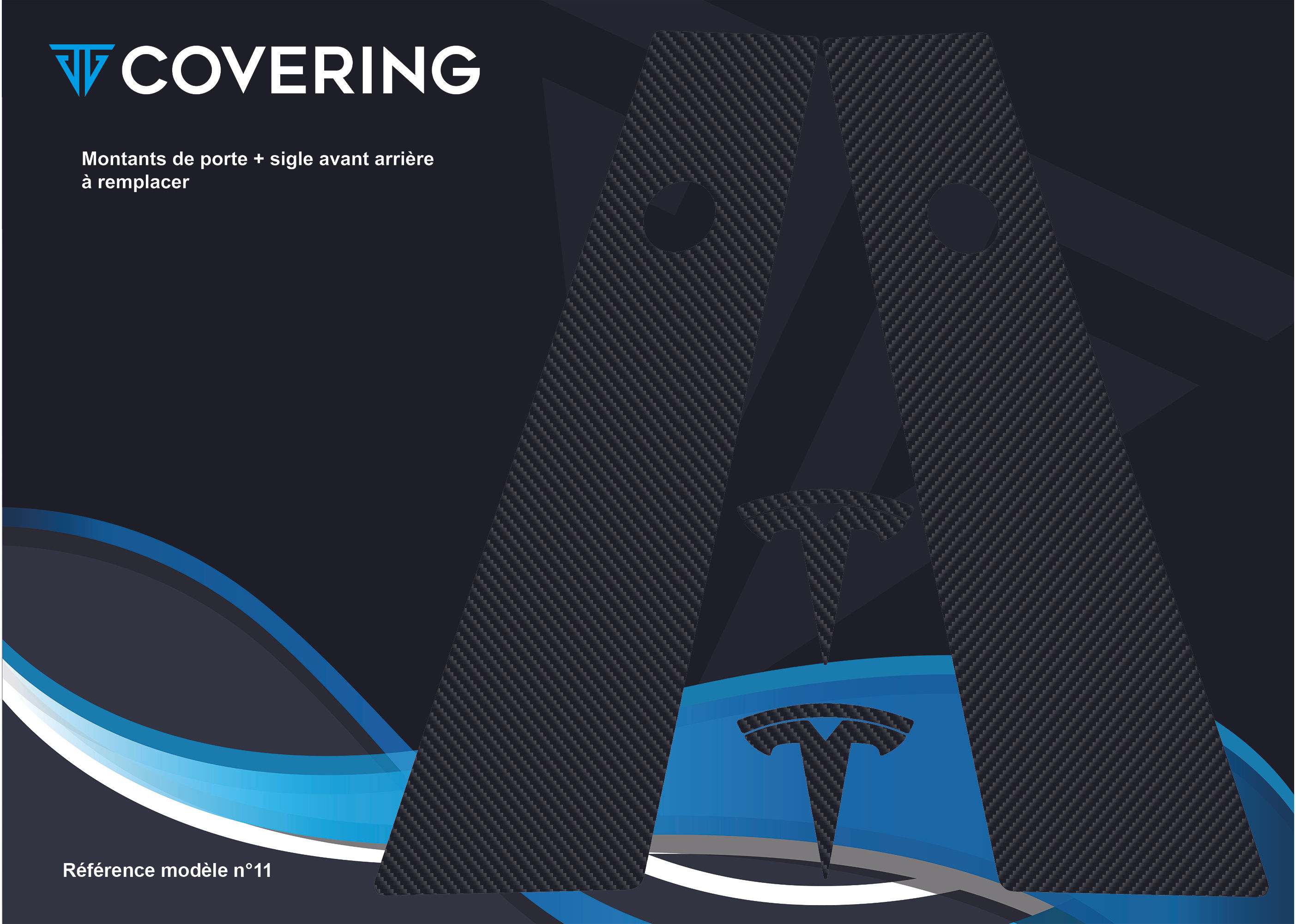 Montants de porte TESLA Y n°11