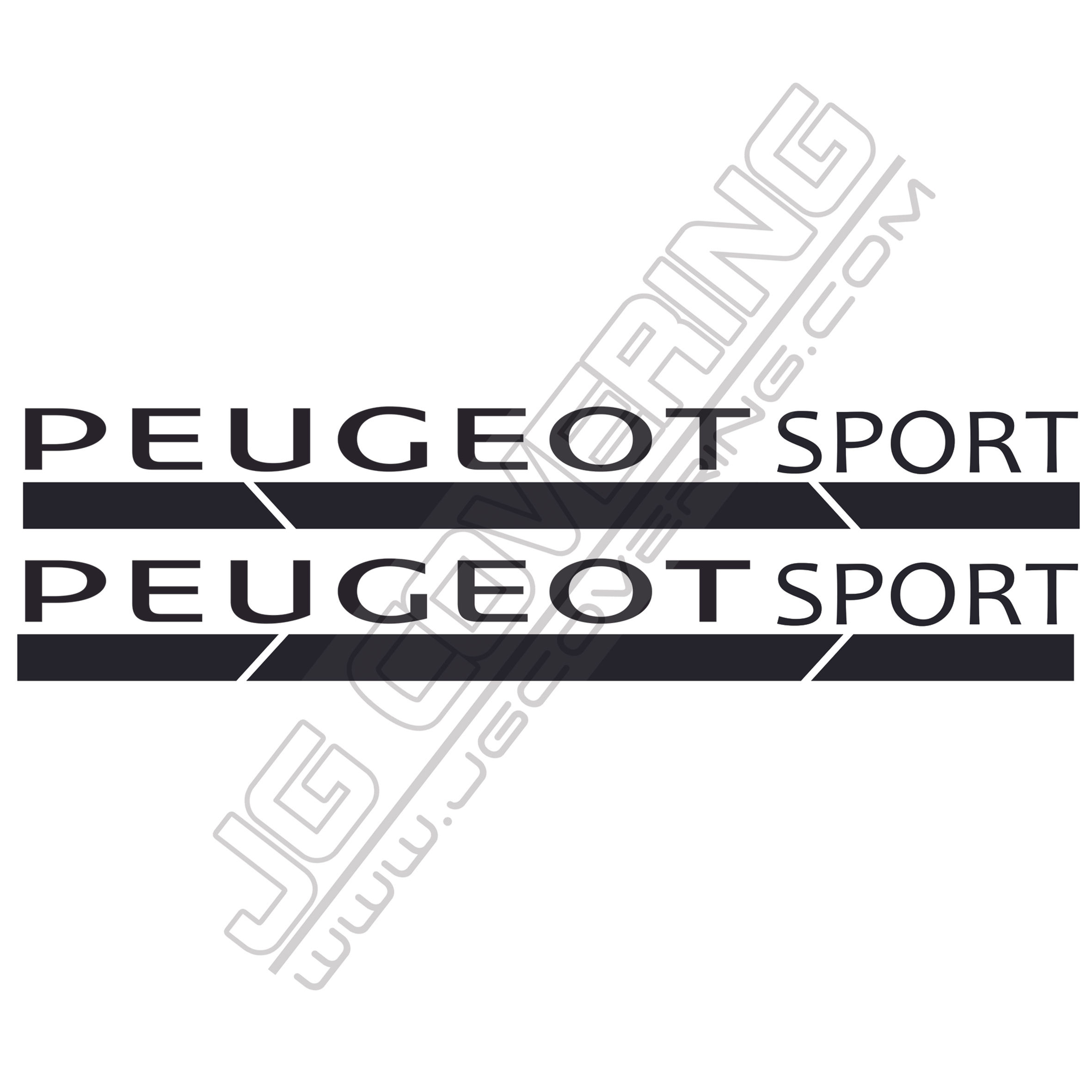PEUGEOT SPORT ÉTRIER 1 ( vendu par paire)