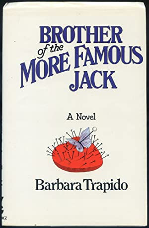 Cover of Barbara Trapido's 'Brother of the More Famous Jack', portrait book cover, primarily text and illustration, portrait aspect ratio.