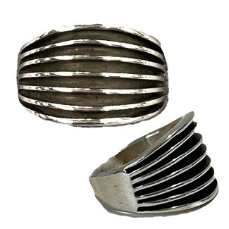 FRANCIS JONES, NAVAJO SILVER RING | tribalartszion