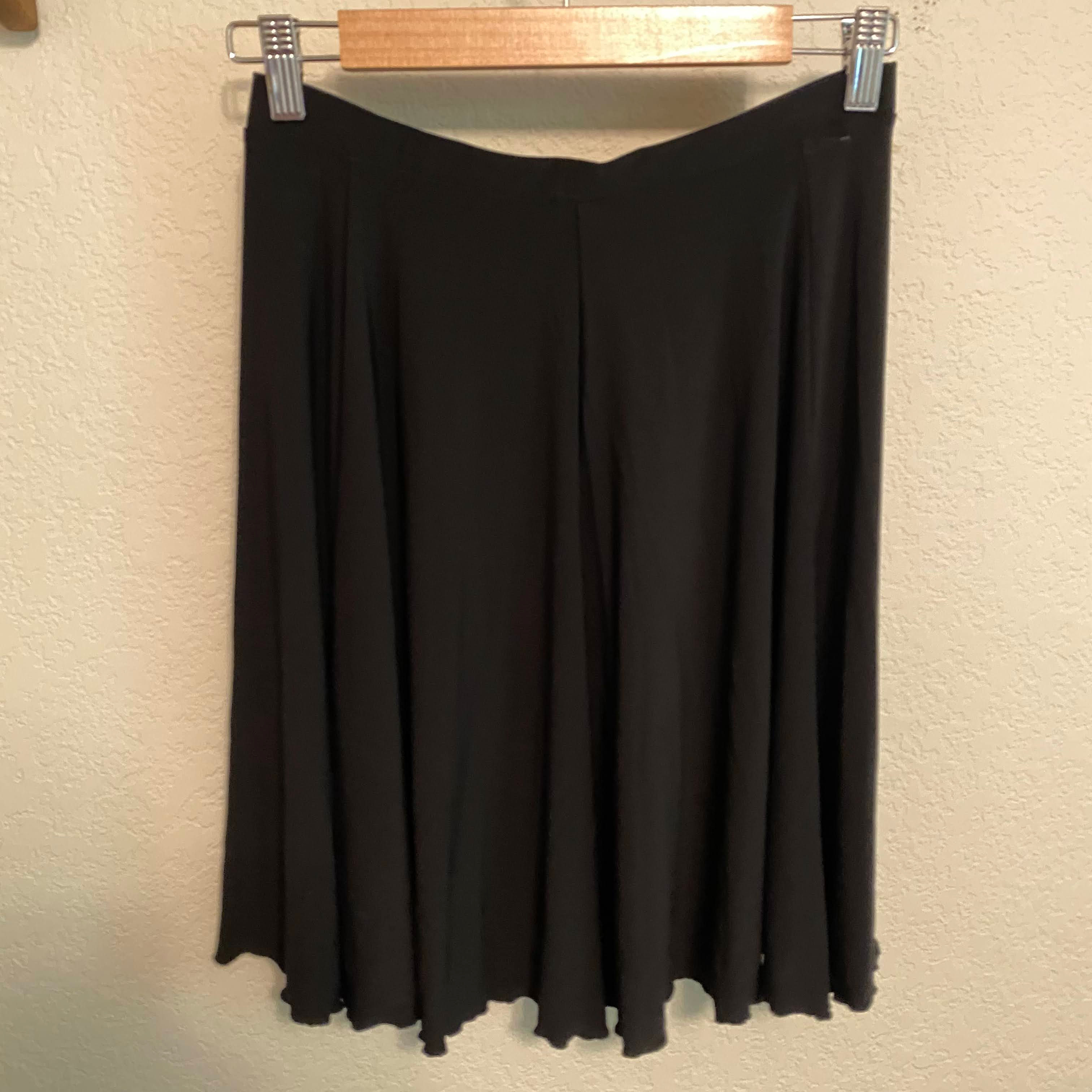 Black Latin Skirt