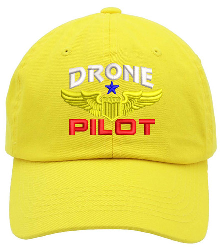 Drone Pilot Aviation Wing Embroidered 
