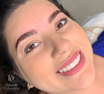 Brow Lamination com henna 