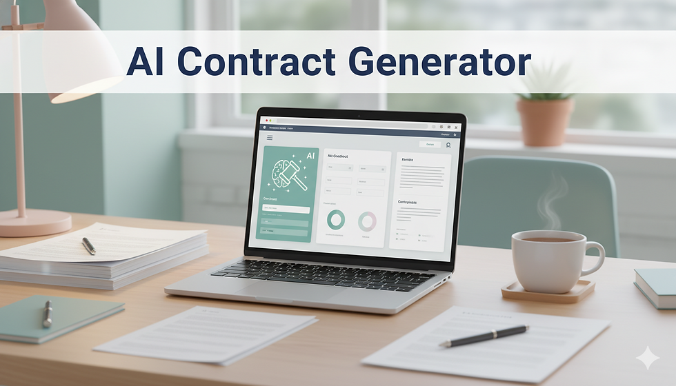 Contract Aura: The AI Tool That Lets You Create Professional Contracts 