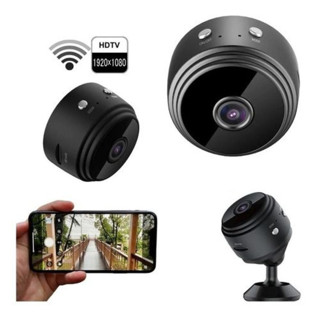 Mini Câmera Wi-Fi A9 Original – Segurança, Monitoramento e Visão Noturna