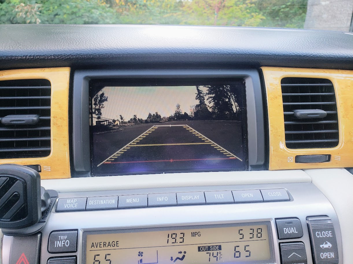 OEM Navigation Backup Camera (2001-2009 SC430)