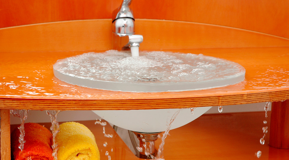 sink overflow