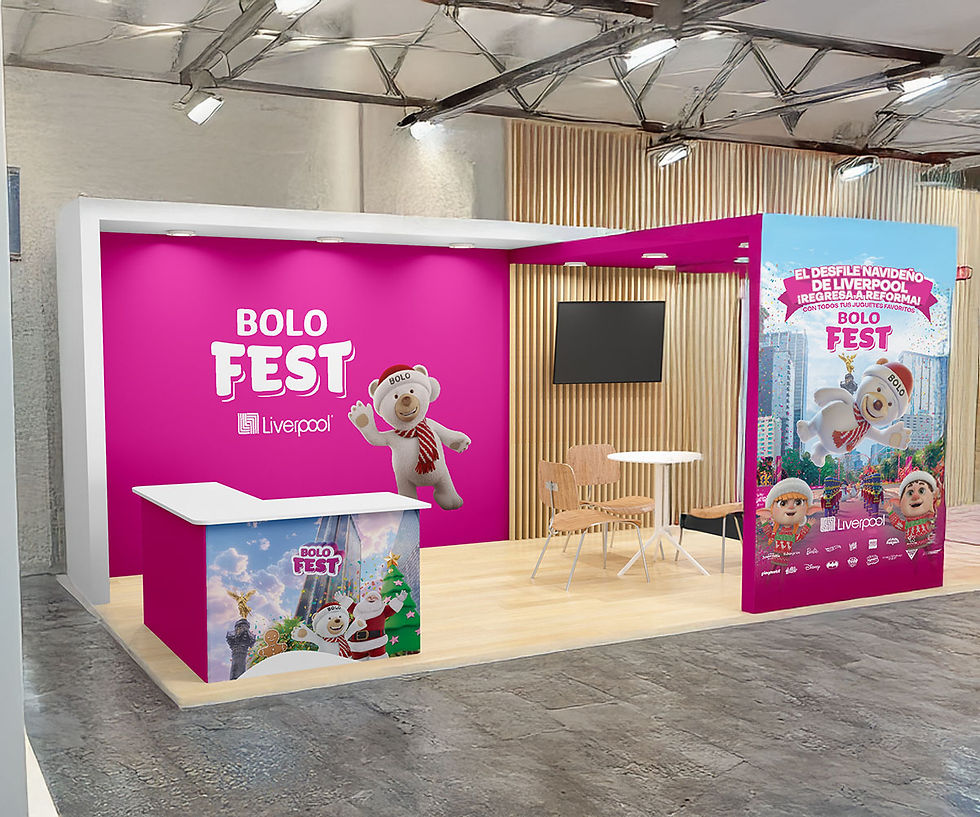 DISEÑO Y CONSTRUCCION DE STANDS EN MEXICO