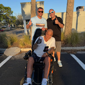 Kevin's Wheelchair Blessing! 