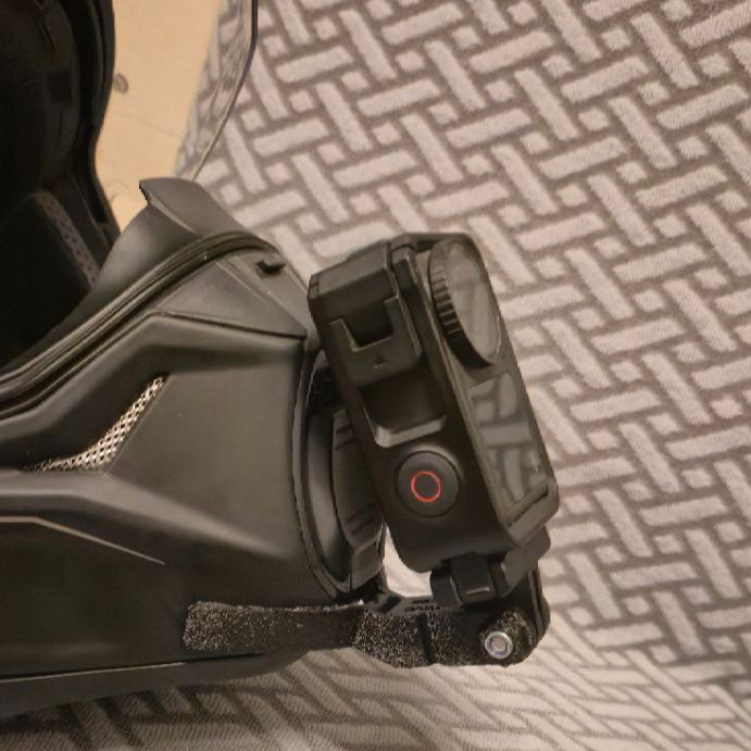 Küçük resim: Universal Kamera Tutucu - Kask Çene Aparatı UZUN