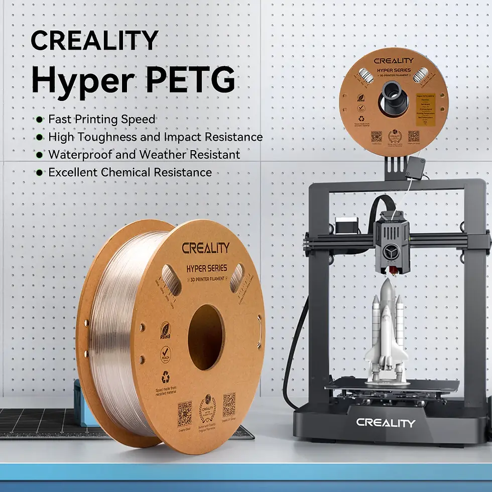 Küçük resim: Creality Hyper PET-G  Şeffaf / Transparent