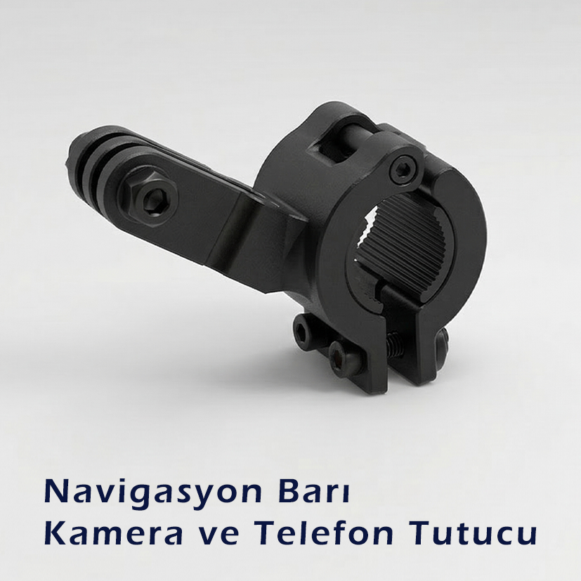 Navigasyon Barı Kamera ve Telefon Tutucu Geniş