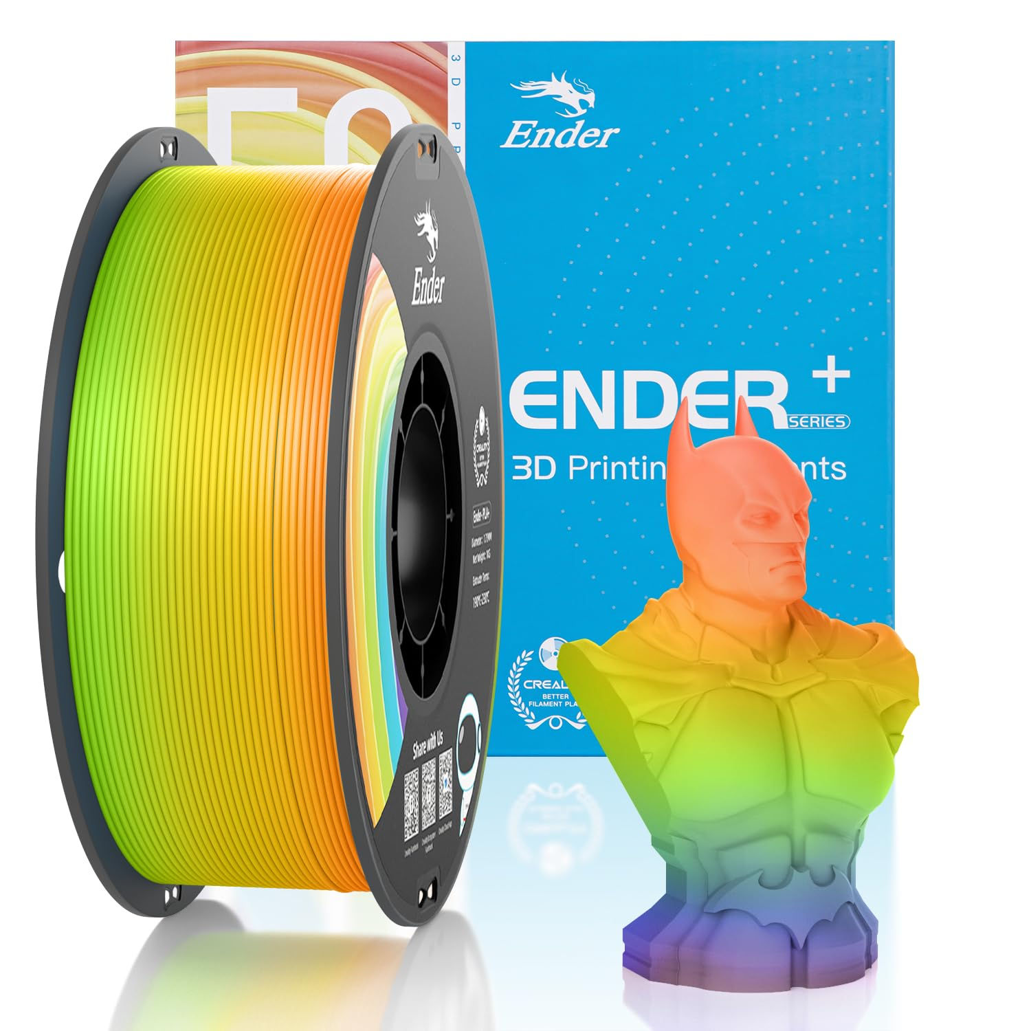 Creality Ender PLA Plus Gökkuşağı / Rainbow
