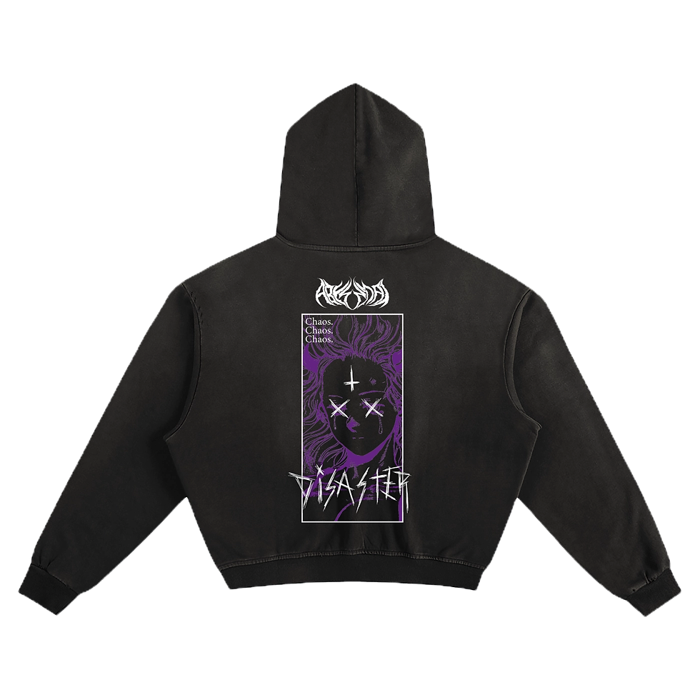 chaos.DISASTER // SUNFADE HOODIE