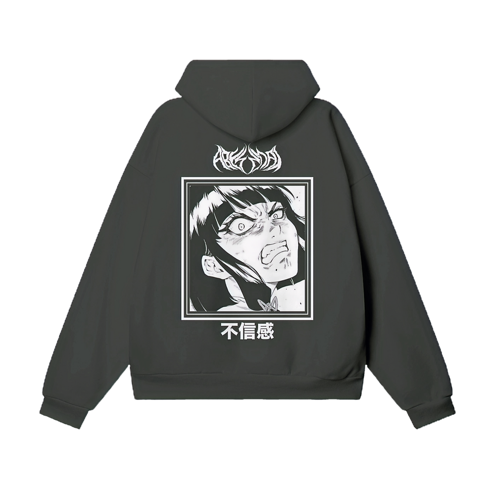 DISBELIEF // OVERSIZED HIDDEN POCKET HOODIE