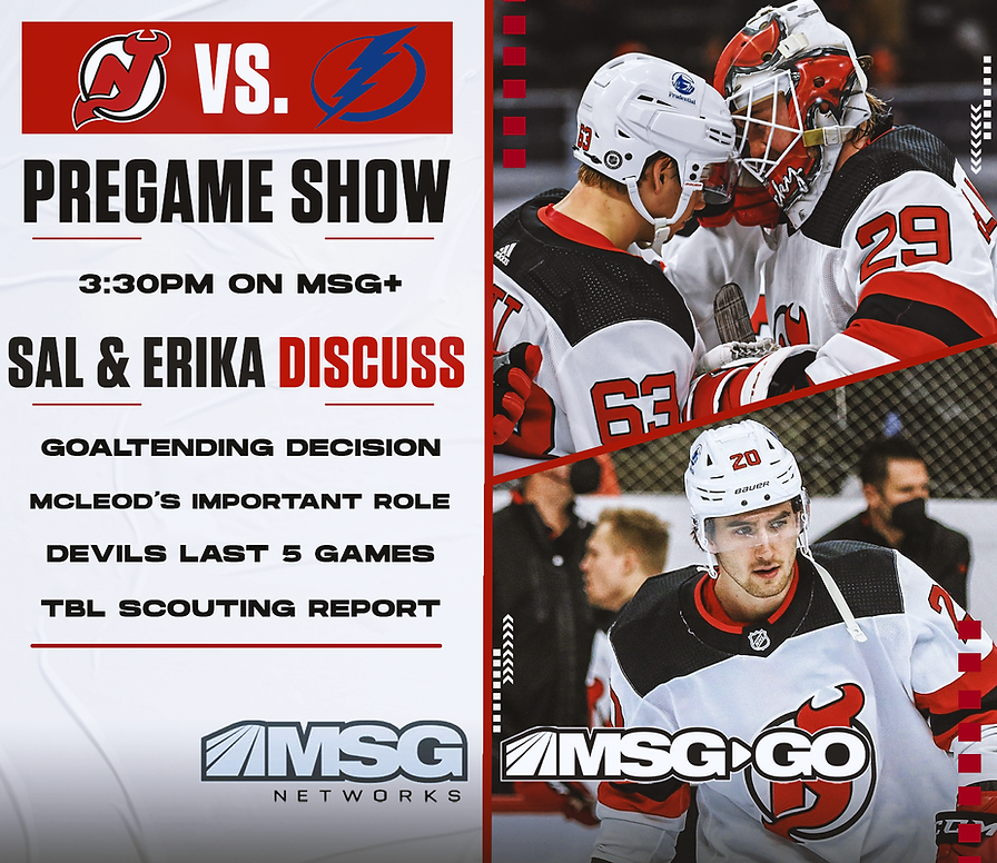 NJ Devils / MSG Networks 5
